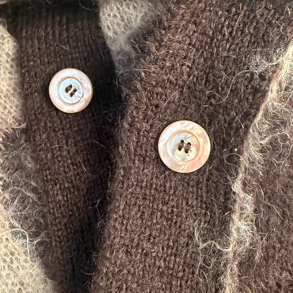 NWT Gucci Reverible Mohair cardigan size S fit for M/L - Picture 8 of 9